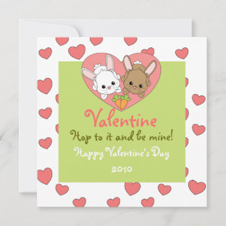 Love Bunnies Feestdagenkaart