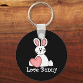Love Bunny Valentijn Sleutelhanger (Voorkant)