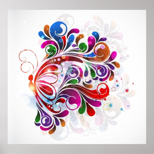 Love Butterflies Poster (Voorkant)