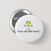 Love Button (Voorkant /achterkant)