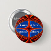 Love_ Button (Voorkant /achterkant)
