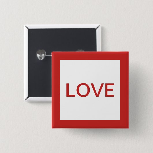 Love Button (Voorkant /achterkant)