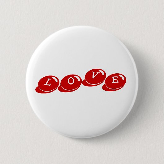 Love Button Badge (Voorkant)