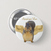 Love_Button Ronde Button 5,7 Cm (Voorkant /achterkant)