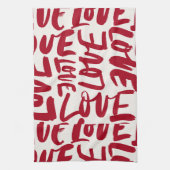 Love by Sommer Hamilton  Theedoek (Verticaal)