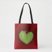 Love Cactus Canvas tas (Voorkant)
