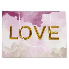'LOVE' cadeautas (maat groot)