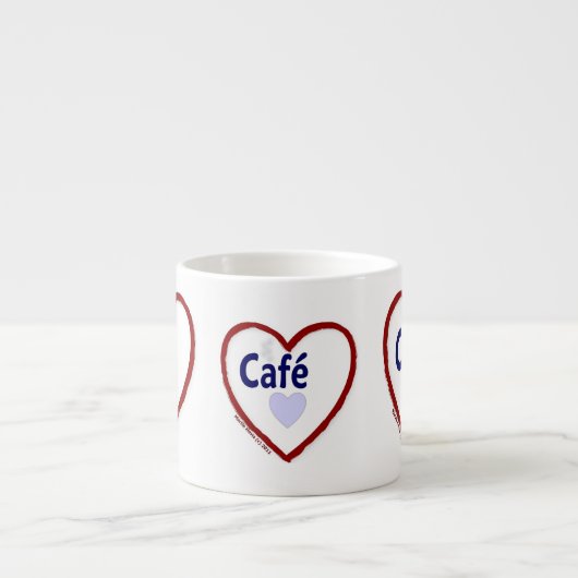 Love Café - Espresso Mok (Voorkant)