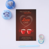 Love Cafe flyer (Enkel)