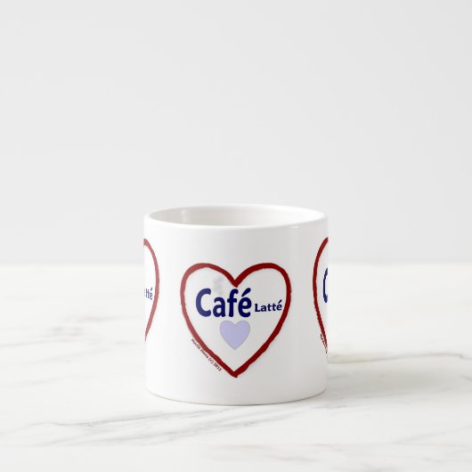 Love Café Latté - Espresso Mug (Devant)