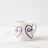 Love Café Latté - Espresso Mug (Devant droit)