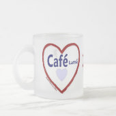 Love Café Latté - Frosted Mok (Links)