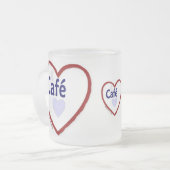 Love Café - Mug Frosted (Devant gauche)