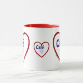 Love Café - Ringer Mug (Centre)