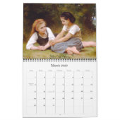 Love, Calendrier Bouguereau 2010 (Mar 2026)