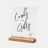 Love Calligraphy Cartes & Cadeaux Heart Black ID94 (Angle)