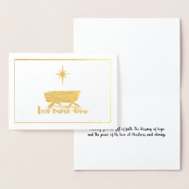 Love Came Down Kerstmis Kaart