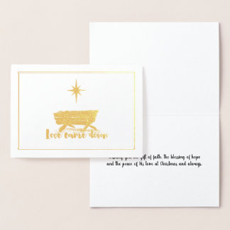 Love Came Down Kerstmis Kaart