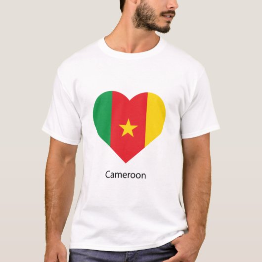 Love Cameroon T-shirt (Voorkant)