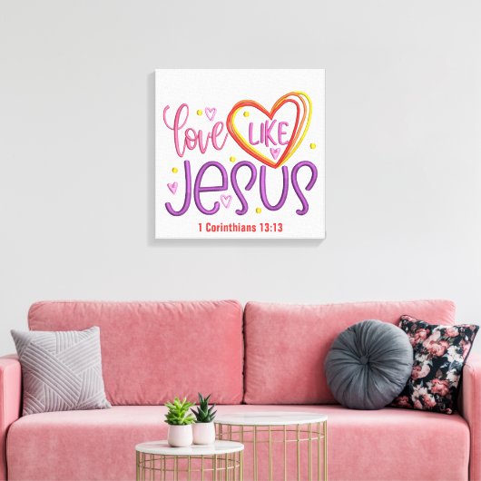 Love- Canvas (Gloss) (Insitu (Woonkamer))