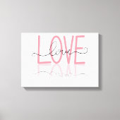 Love Canvas Print (Voorkant)