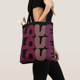 Love Canvas tas