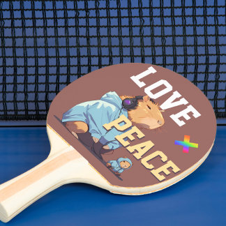 LOVE × CAPYBARA - Custom Tafeltennisbatje