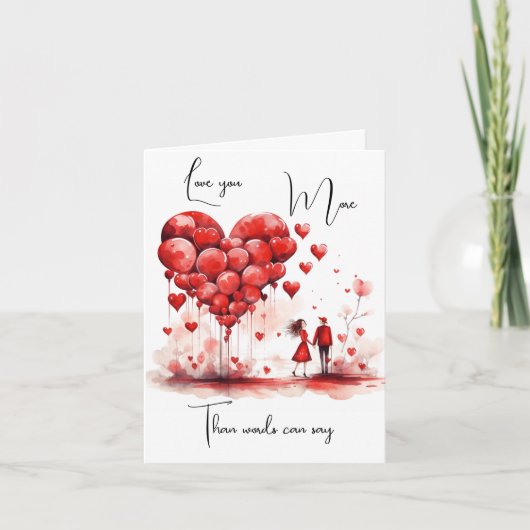 Love Card Bedankkaart (Voorkant)