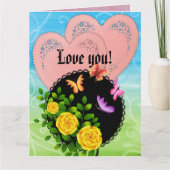 Love Card Kaart (Voorkant)