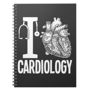 Love Cardiology Heart Surgery Medical Cardioloog Notitieboek