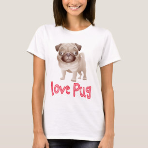 Love Carlin Chien Chien Chien Graphique T-Shirt