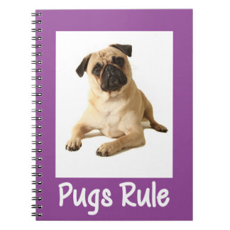 Love Carlin Puppy Dog Purple Notebook / Journal