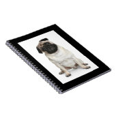 Love Carlin Puppy Dog White Notebook / Journal (Côté Droit)