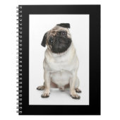 Love Carlin Puppy Dog White Notebook / Journal (Devant)
