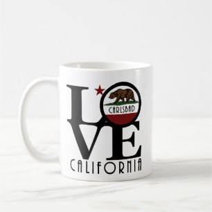 LOVE Carlsbad California 11oz Koffiemok