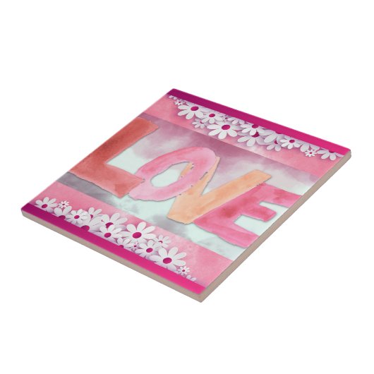 Love : Carreaux en céramique WaterColor (Côté)