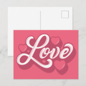 LOVE / Carte postale (Devant / Derrière)