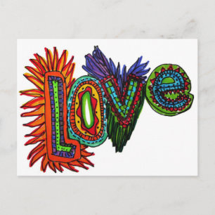 LOVE Carte postale : .