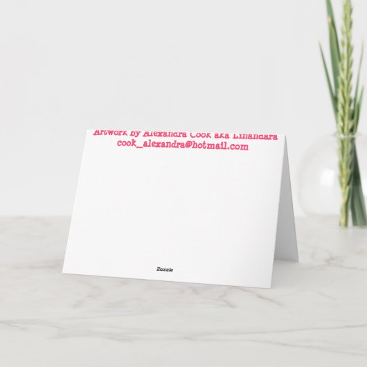 LOVE - Carte Saint-Valentin (Dos)