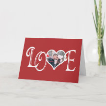 LOVE - Carte Saint Valentin