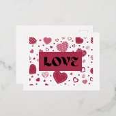 Love Cartes postales (Recto/Verso)