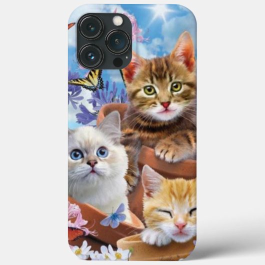 Love Cat Phone Case-Mate iPhone Case (Achterkant)