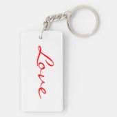 Love Cat Sleutelhanger (achterkant)