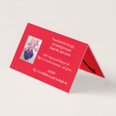 Love Cats Chat Merry Rouge violet jeu de cartes de (Back)