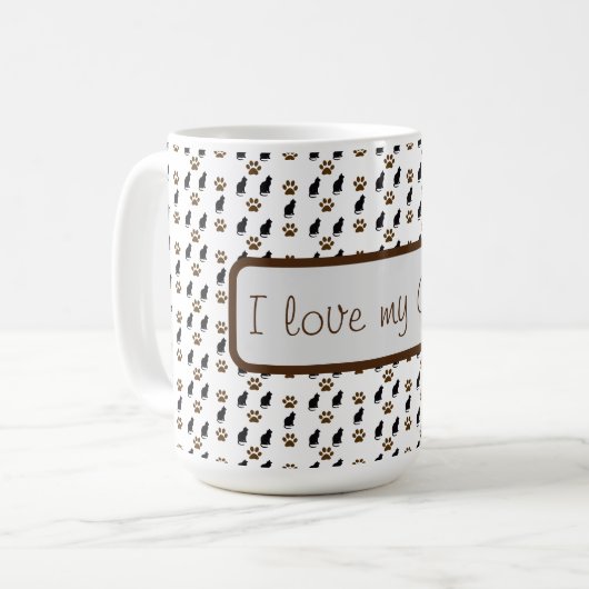 Love Cats Coffee Mug (Devant gauche)