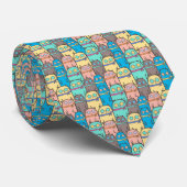 Love Cats Mister Man Cool Stropdas (Opgerold)