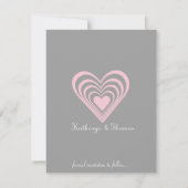 Love Cats Save the Date Notice Flat Card (Achterkant)