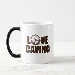 Love Caving - Cave Spelunking Speleology Magische Mok
