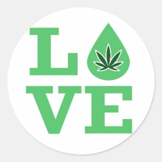 Love CBD - Stickers