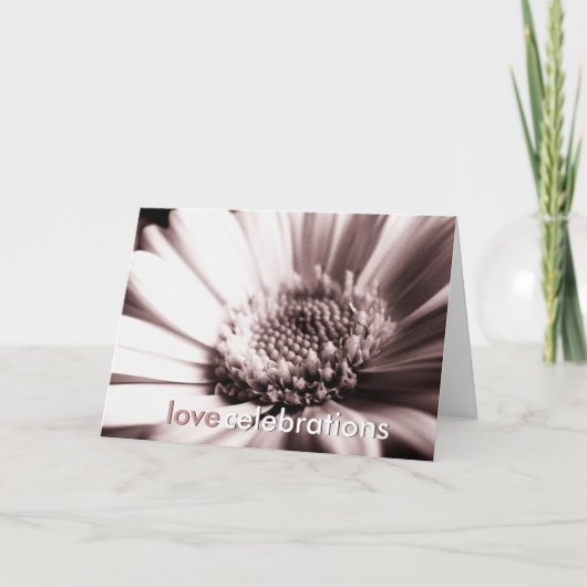 Love Celebrations Kaart (Voorkant)